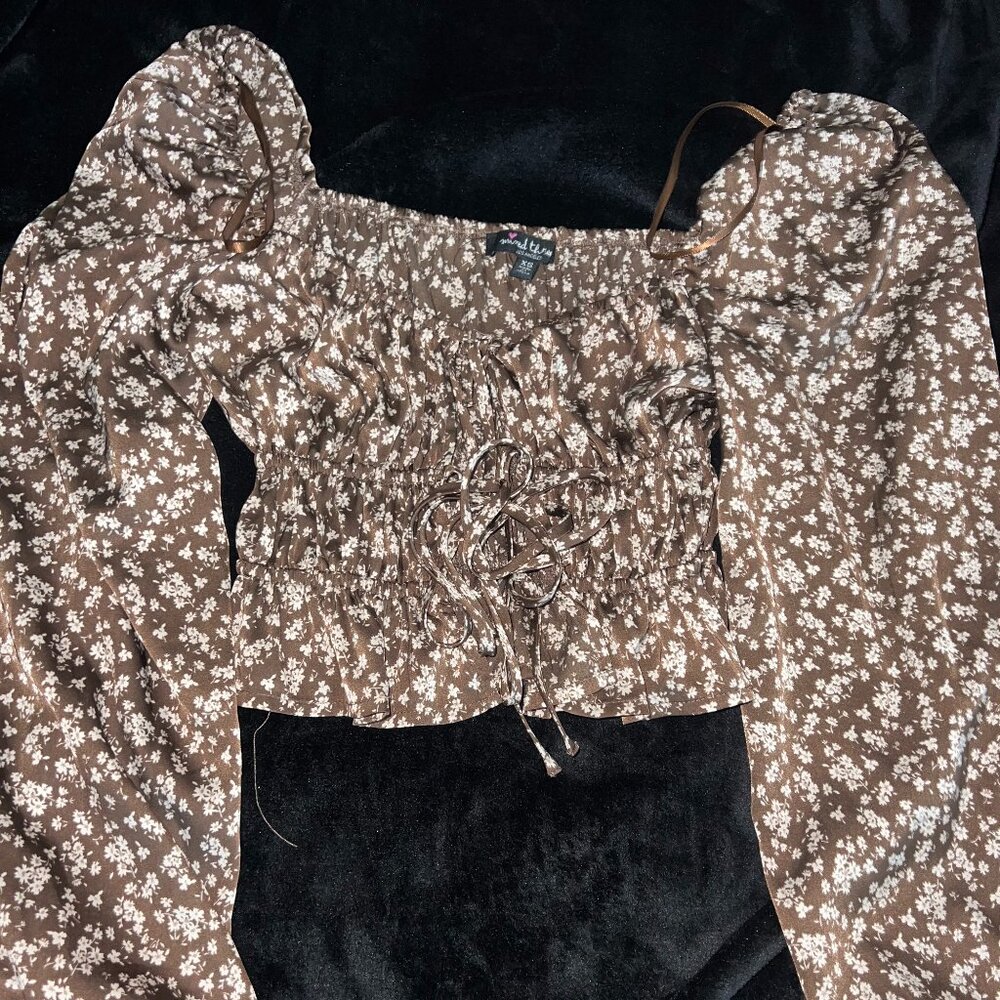 Brown shirt